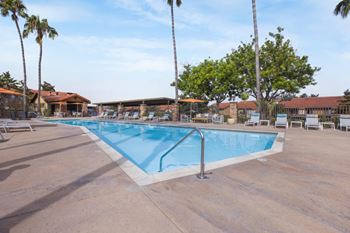 Swimming pool at Bella Terra Apartments for rent in Vista, 92081